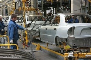 Производство автомобилей в Украине падает
