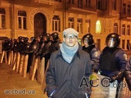 Польский журналист смело освещает события в Киеве
