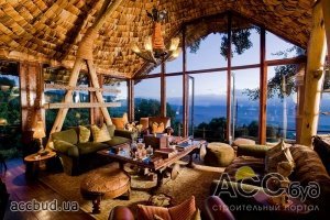 «Ngorongoro Crater Lodge» - гостиница на краю вулкана