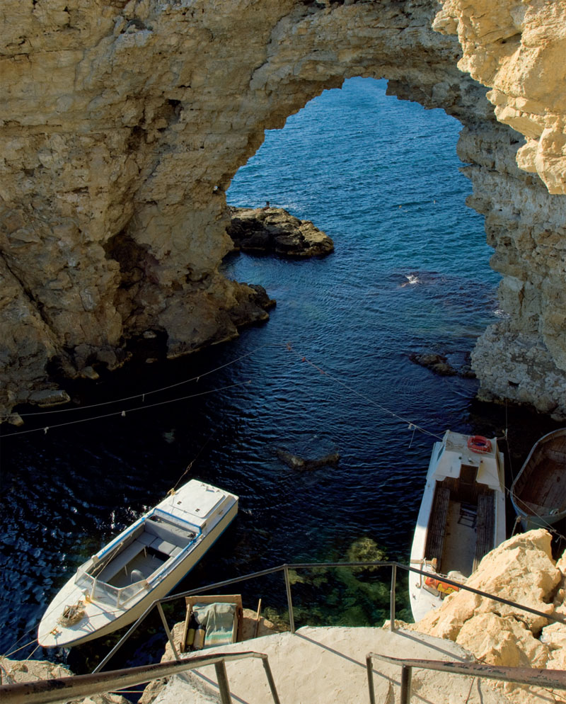 Причал на Тарханкуте